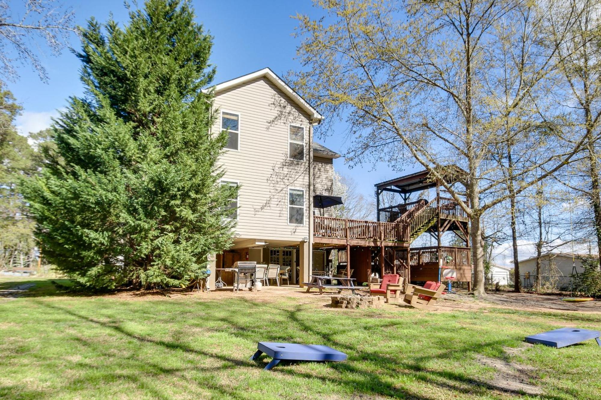 Pet-Friendly Lakehouse View Tower And Fire Pit! Lake Murray Shores Esterno foto